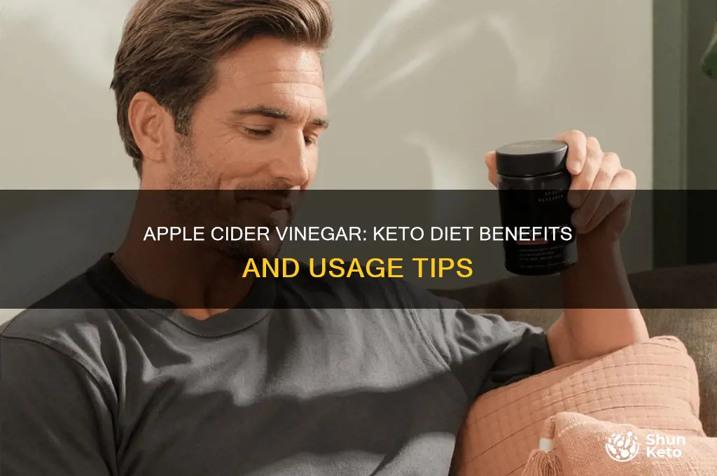 how to use apple cider vinegar in keto diet