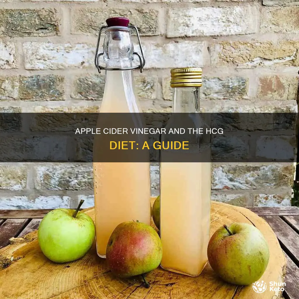 how to use apple cider vinegar on hcg diet