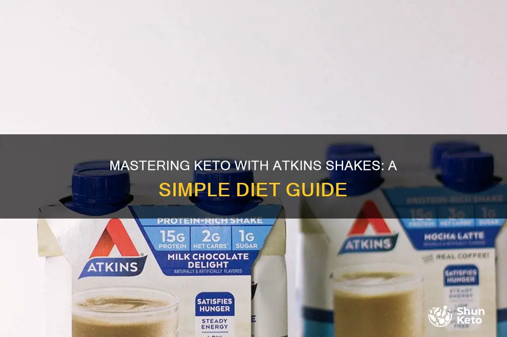 how to use atkins shakes keto diet