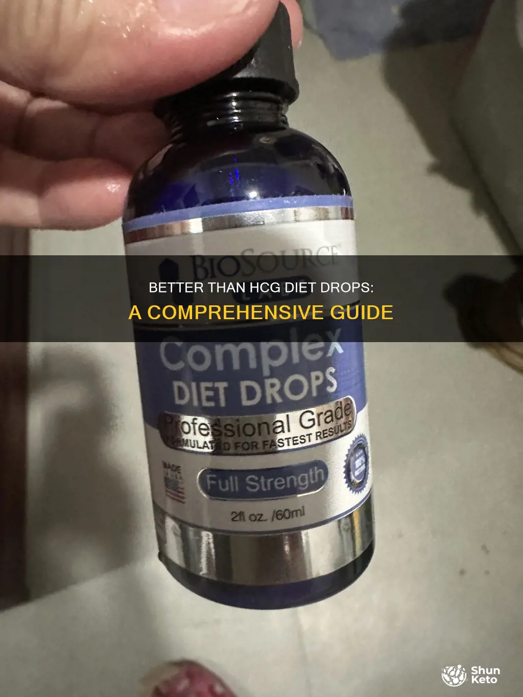 how to use better than hcg diet drops