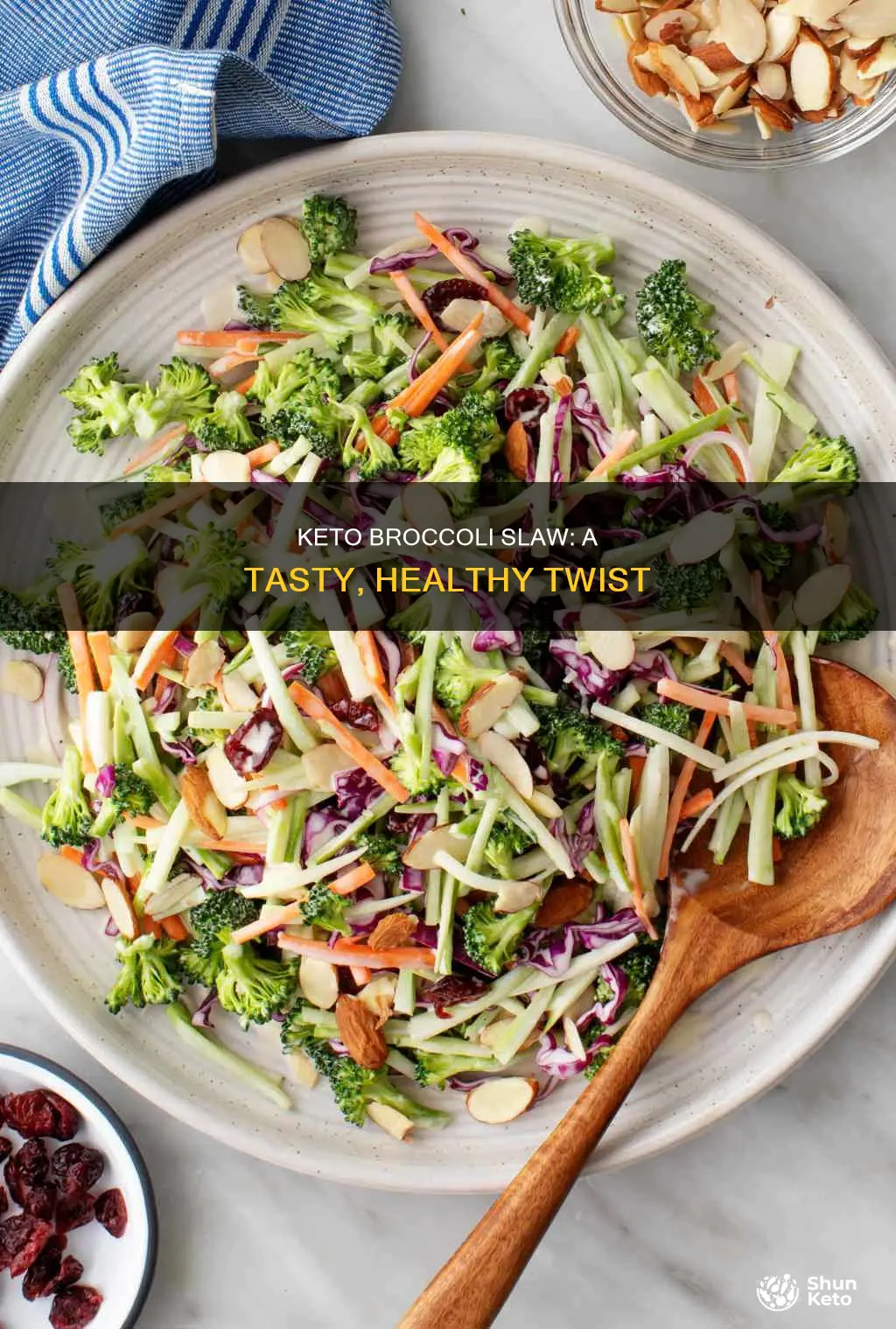 how to use broccoli slaw keto