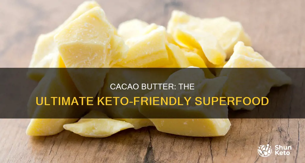 how to use cacao butter keto