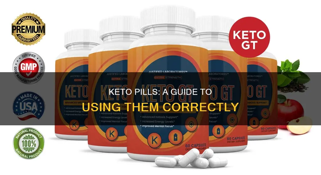 how to use complete keto pills