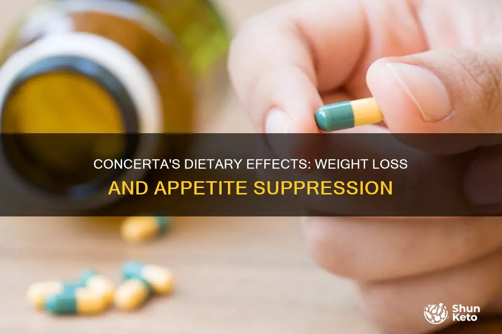 how to use concerta as a diet drug