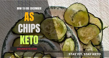 Crunchy Keto Chips: Cucumber as a Creative Snack