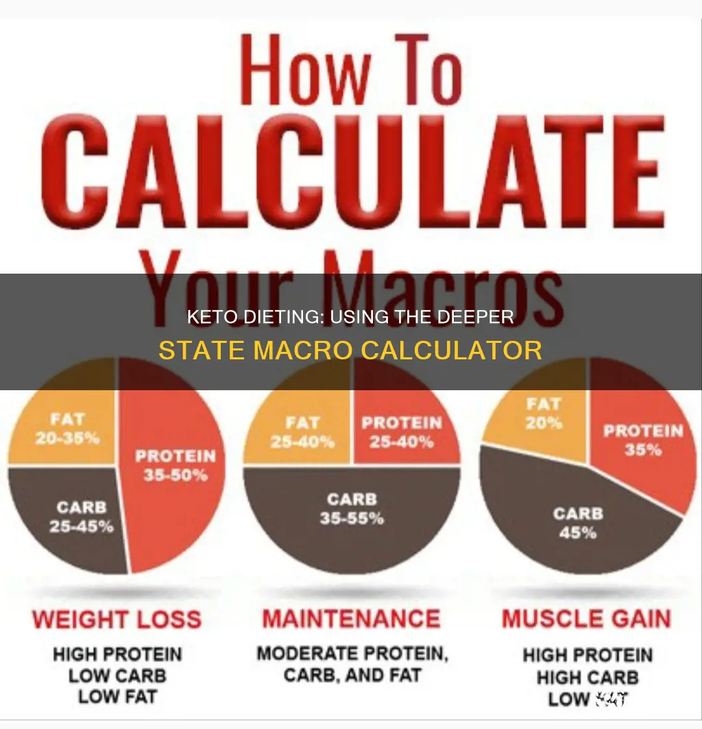 how to use deeper state keto macro calculator