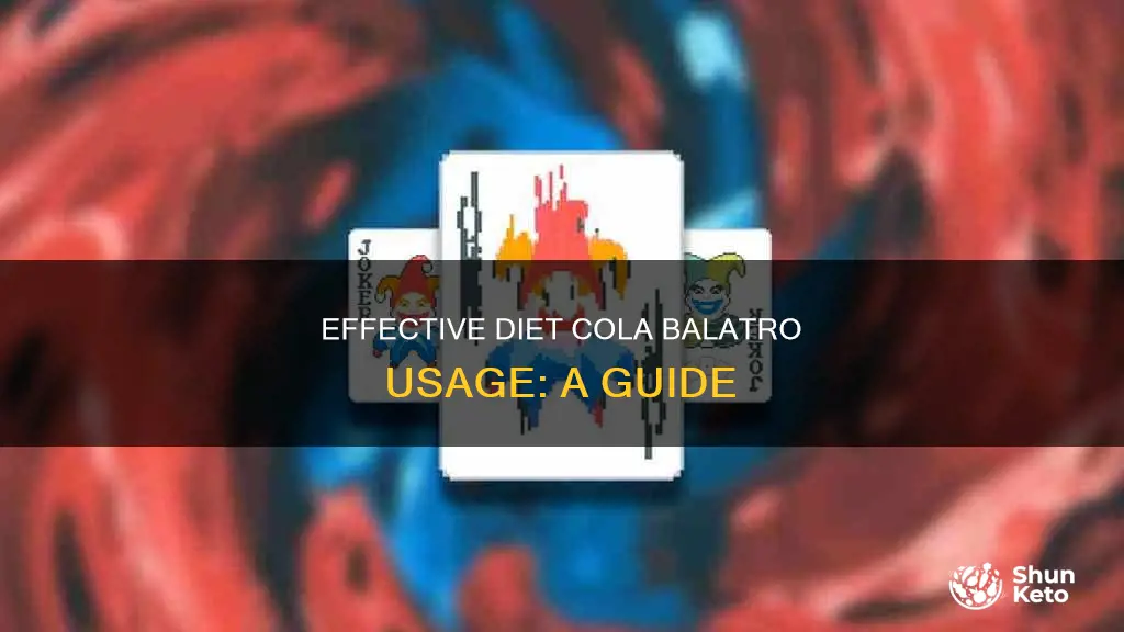 how to use diet cola balatro