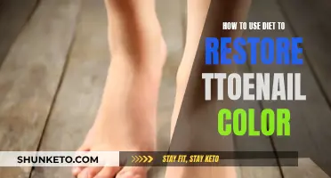 Dietary Changes: Restoring Toenail Color