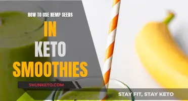 Hemp Seeds: Keto Smoothies Superfood Blend