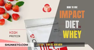 Impact Diet Whey: A Guide to Usage