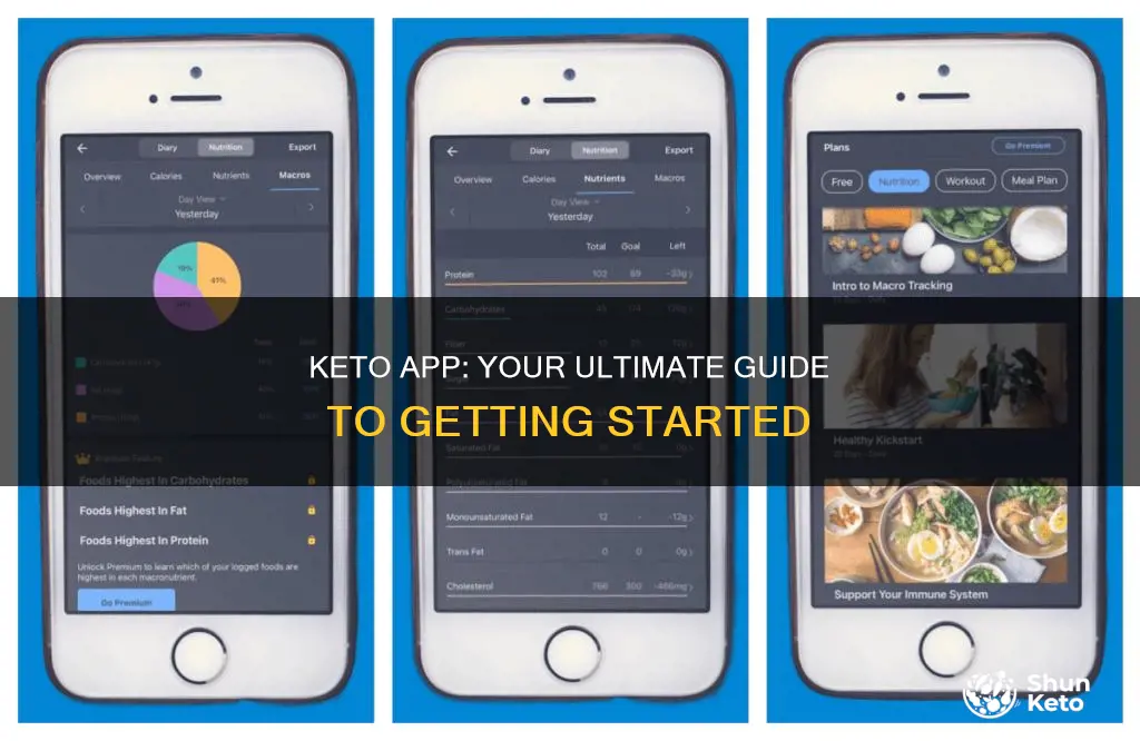 how to use keto app