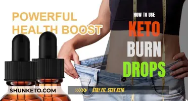 Keto Burn Drops: How to Use Them Effectively