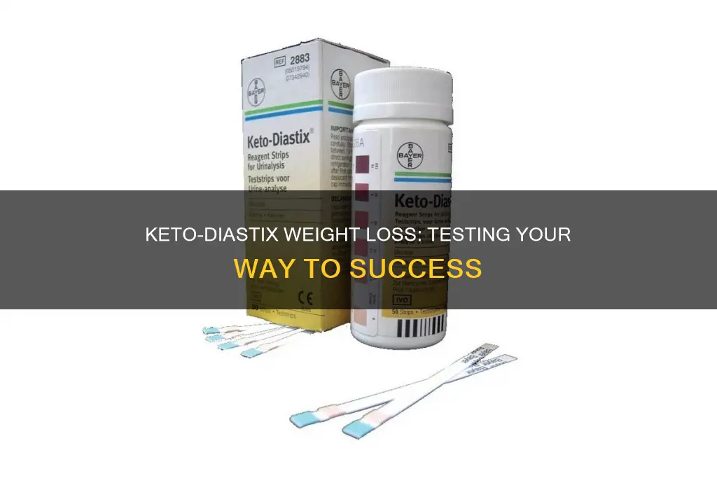 how to use keto-diastix for weight loss