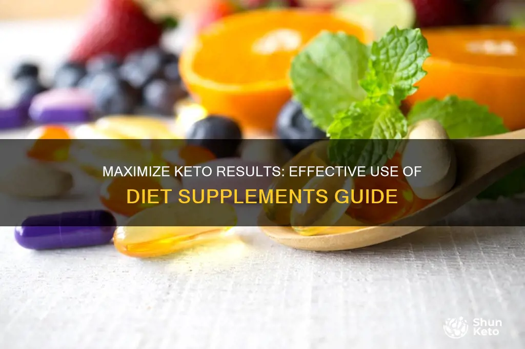 how to use keto diet supplements