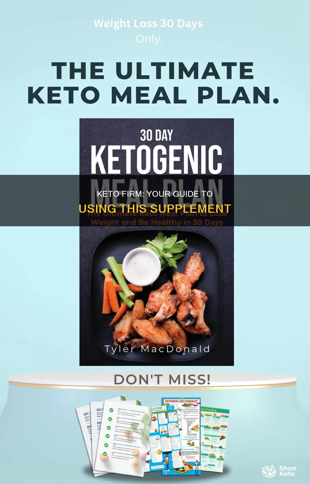 how to use keto firm