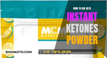 Using Keto Instant Ketones Powder: A Quick Guide