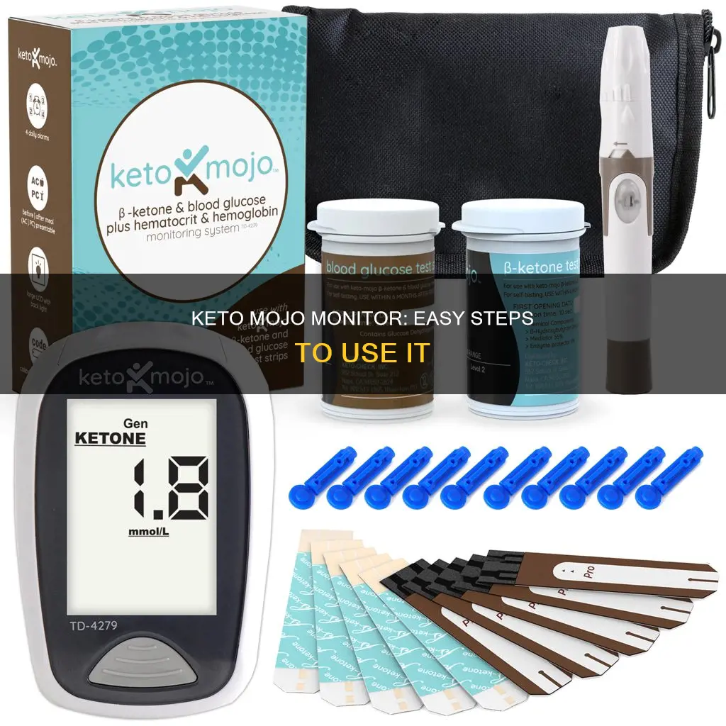 how to use keto mojo monitor