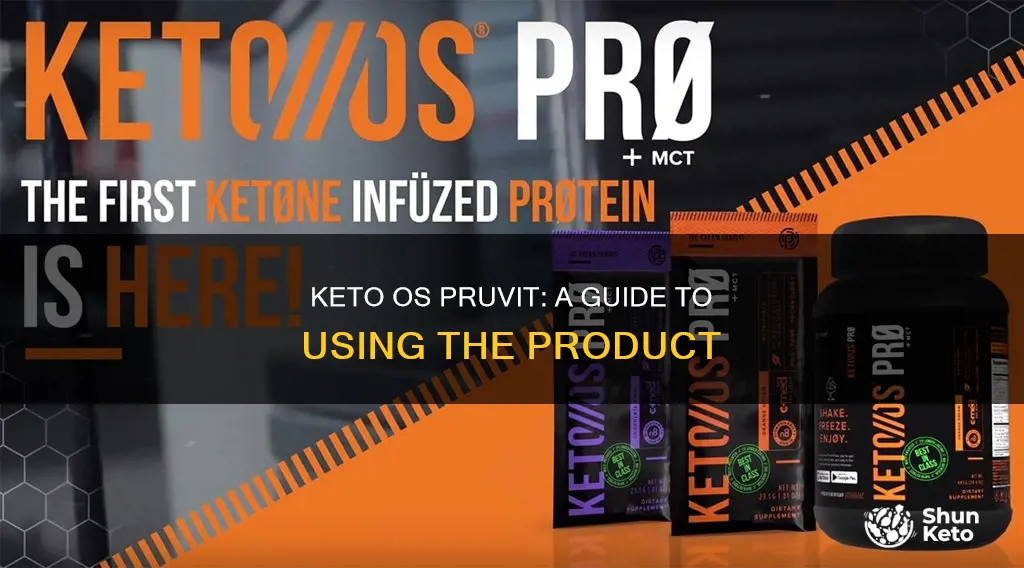 how to use keto os pruvit