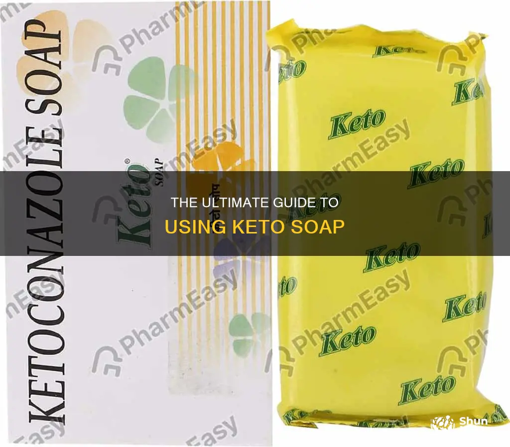 how to use keto soap