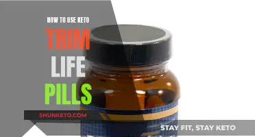 Keto Trim Life Pills: Effective Usage Guide