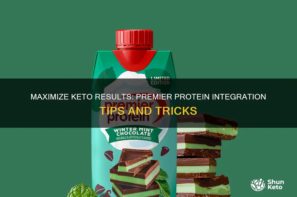 how to use premier protein on keto diet
