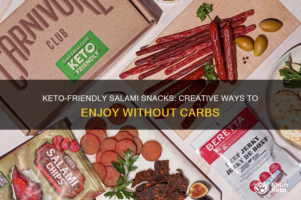 how to use salami on a keto diet