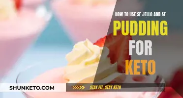 Keto Treats: SF Jello and Pudding Delights