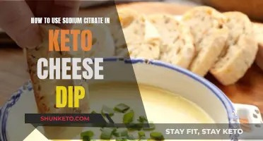 Keto Cheese Dip: Sodium Citrate's Magic