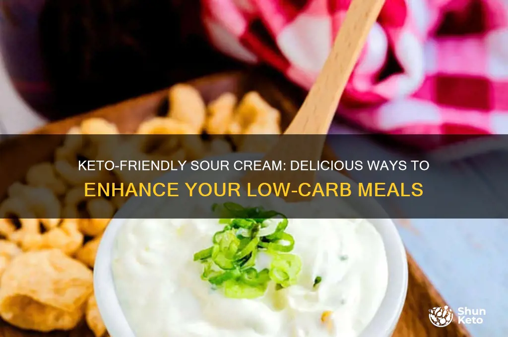 how to use sour cream on keto diet