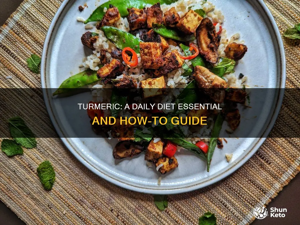 how to use tumeric in diet regularly