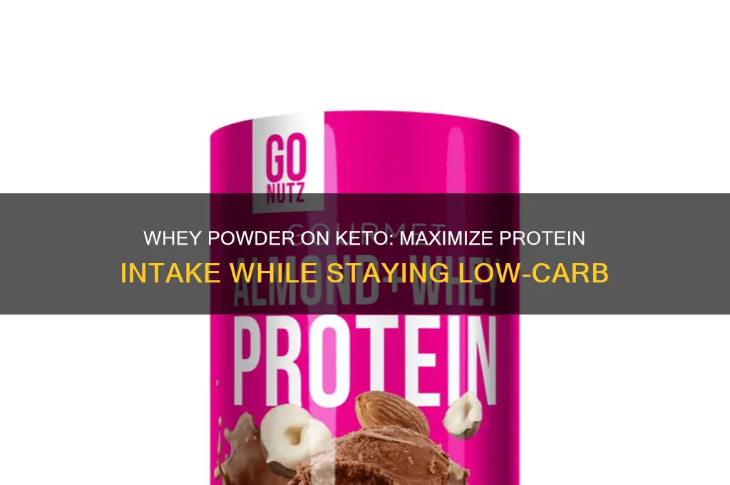 how to use whey powder on keto diet