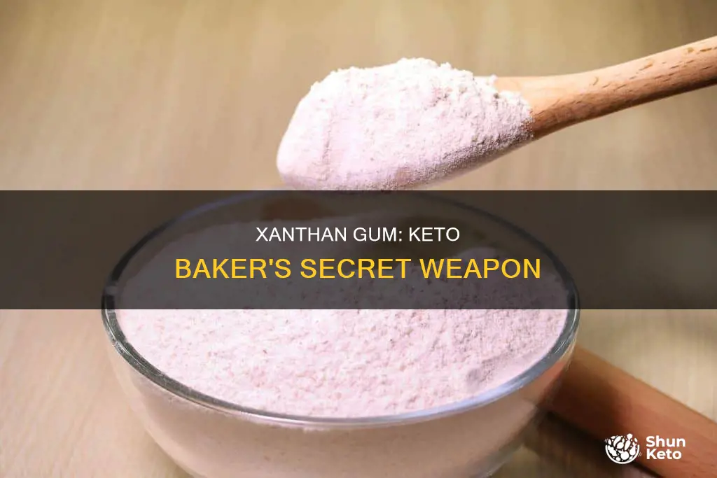 how to use xanthan gum in keto baking