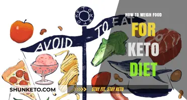 Mastering Keto Portions: A Guide to Weighing Food for Success