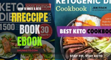 Crafting a Keto Recipe Book Ebook: A Step-by-Step Guide