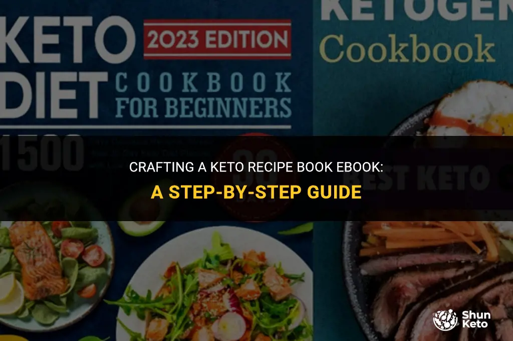 how to write a keto rreccipe book ebook