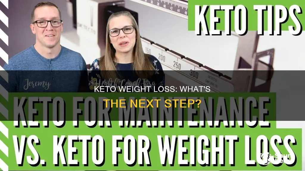 how to you proceed from keto after weight loss