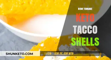Crafting Keto Perfection: A Guide to Making Tacco Shells