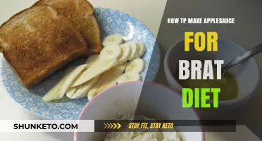 Applesauce DIY: The BRAT Diet's Best Friend