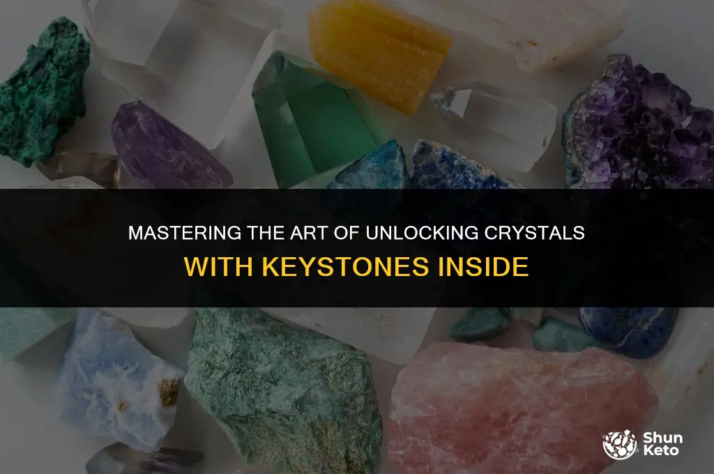 how tp unlock crystler with kets lockes inside