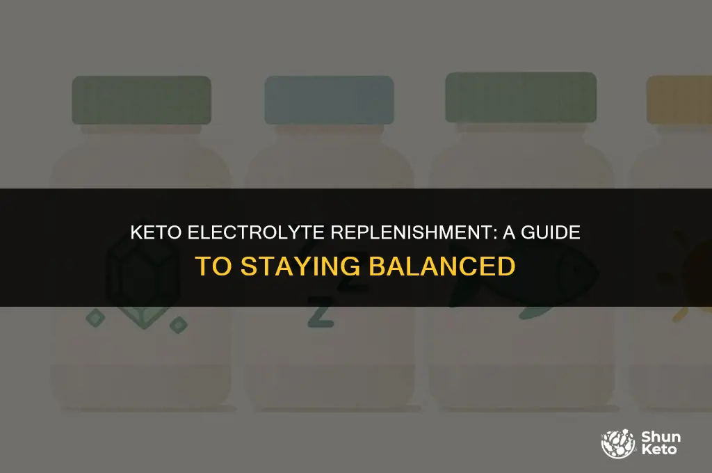 how tpo replenish electrolytes on keto