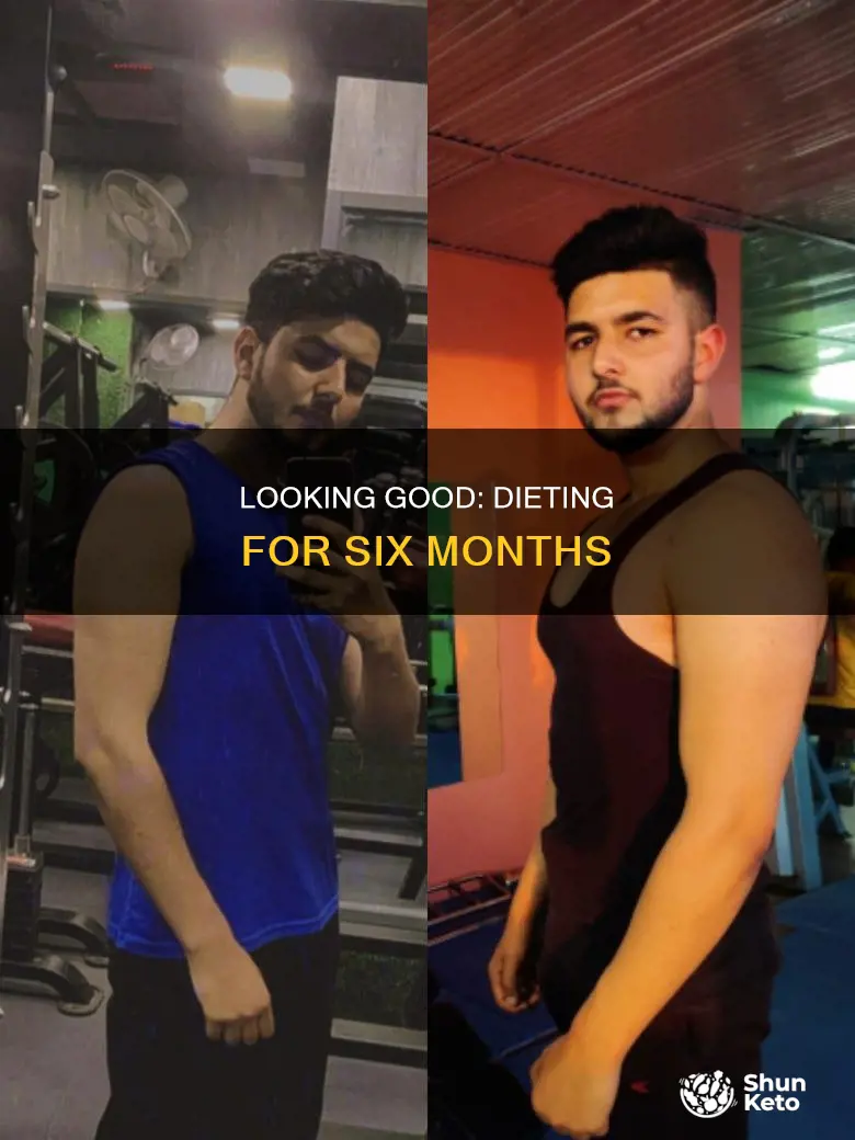 how will i look in 6 months dieting