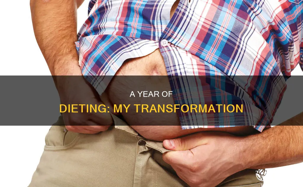 how will i look in a year dieting