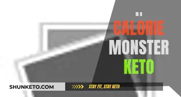 Keto and Monster Energy: Zero Calorie Options