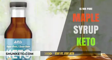 Pure Maple Syrup: A Keto-Friendly Sweetener Alternative?