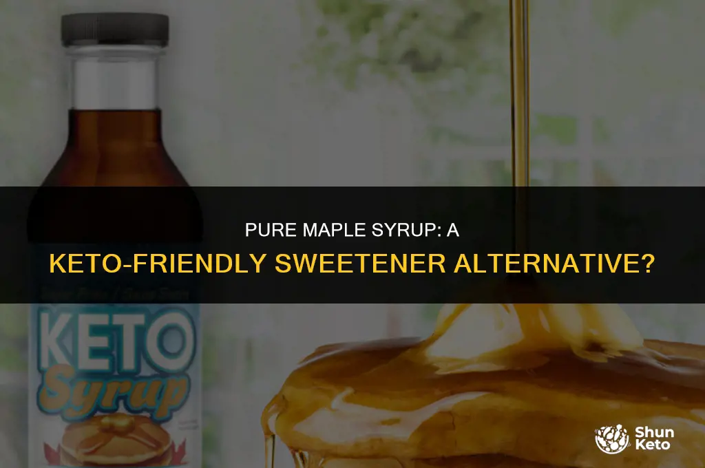 is 100 pure maple syrup keto