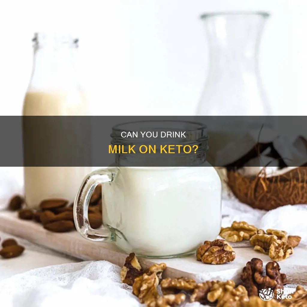 is 2 milk allowed on keto