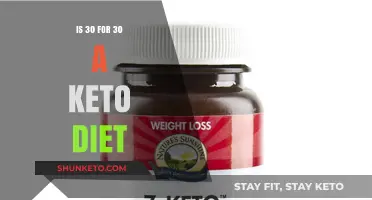 Is 30 for 30 Compatible with a Keto Diet Plan?