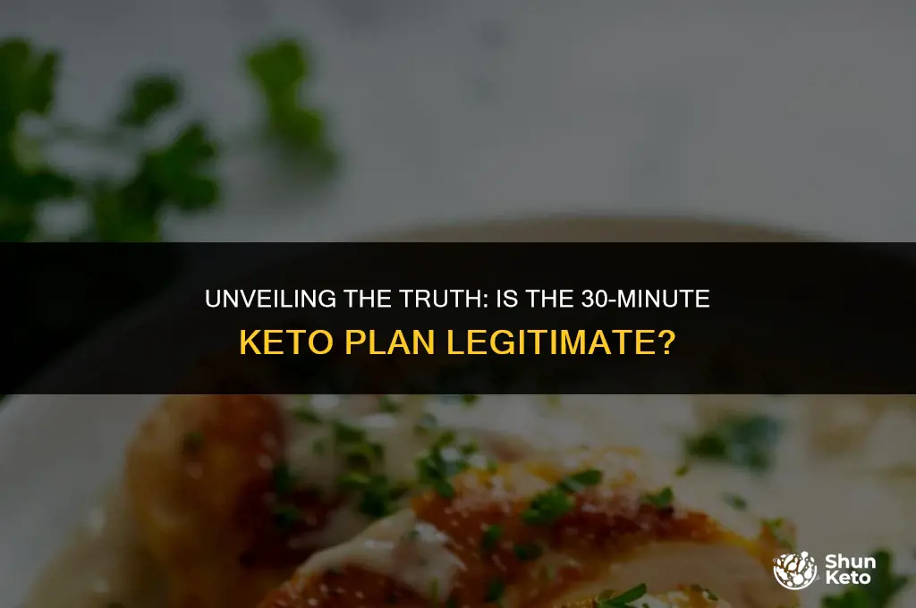 is 30 minute keto a scam