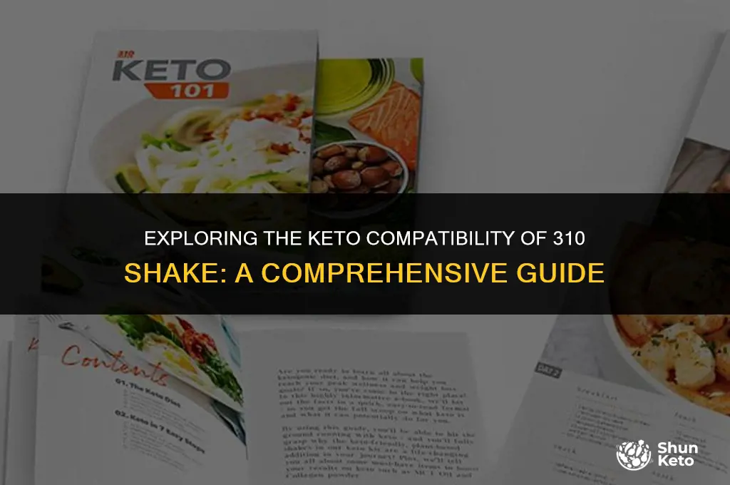 is 310 shake keto