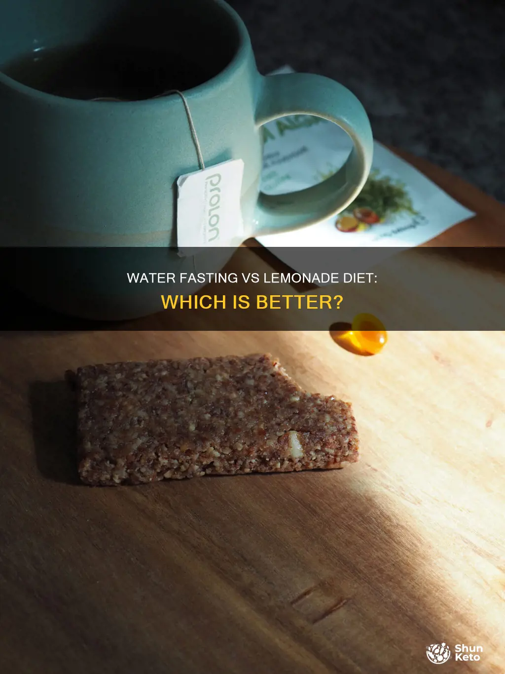 is 5 day water fast vs lemonade diet